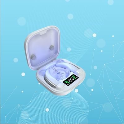 Ultraviolette Desinfektion hinter dem Ohr Unsichtbare digitale Hörgeräte mit Geräuschunterdrückung