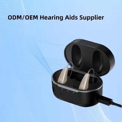 Leichte digitale Hörgeräte Nur 2,6 g Beige oder kundenspezifisch FDA zertifiziert