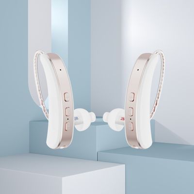 BTE RIC Digital Ear Machine Gold Single Hörgerät mit Geräuschreduktion