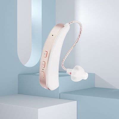 BTE RIC Digital Ear Machine Gold Single Hörgerät mit Geräuschreduktion