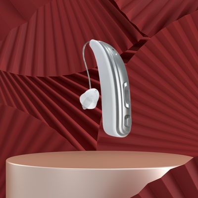 BTE Unsichtbare OTC-Hörgeräte, Geräuschunterdrückung, UV-Desinfektion, wiederaufladbarer Hörverstärker