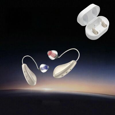 Berührungsinduktionstyp OTC-Hörgeräte BTE-Modell mit 14 Stunden Akkulaufzeit Ideal für Hörhilfe und einfache Bedienung