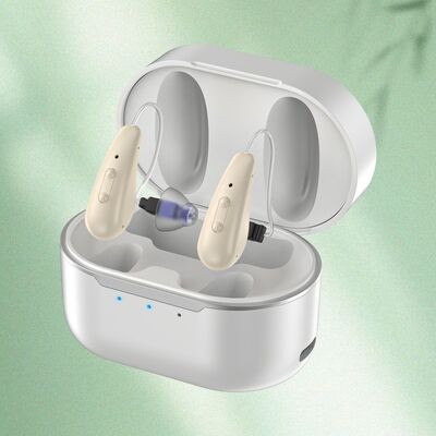 5 Stufen OTC-Hörgeräte Typ BTE mit 16 Kanälen zur Verbesserung der Hörleistung und zur Verringerung von Hintergrundlärm