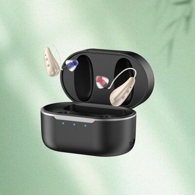 CE-zertifizierte OTC-Hörgeräte mit 5 Lautstärkestufen, entwickelt zur Unterstützung von mittelschwerem bis schwerem Hörverlust, langlebig